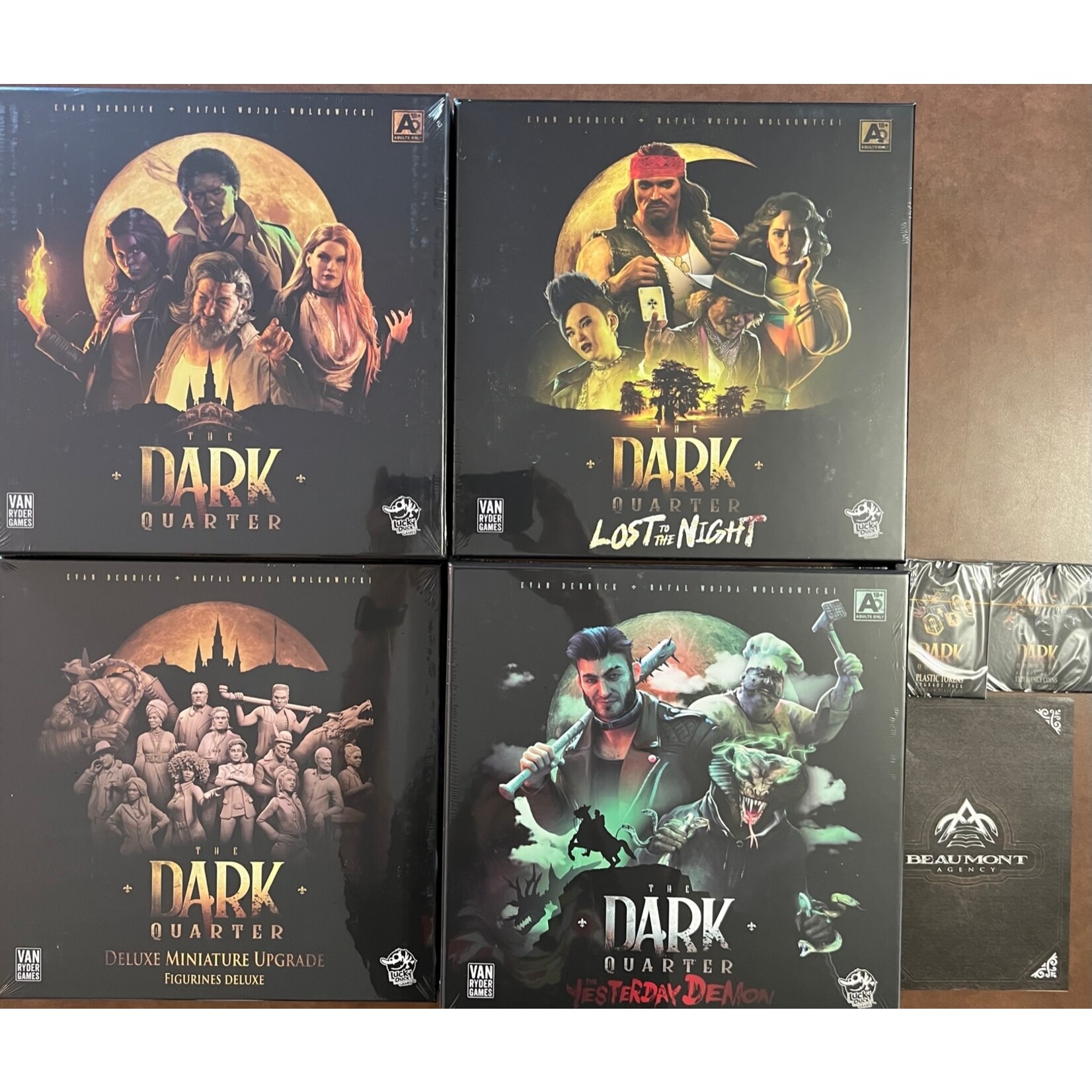 The Dark Quarter Deluxe All-In Bundle (The Whole Damn Agency) (All Sales Final/Pick Up or Shipping Only)