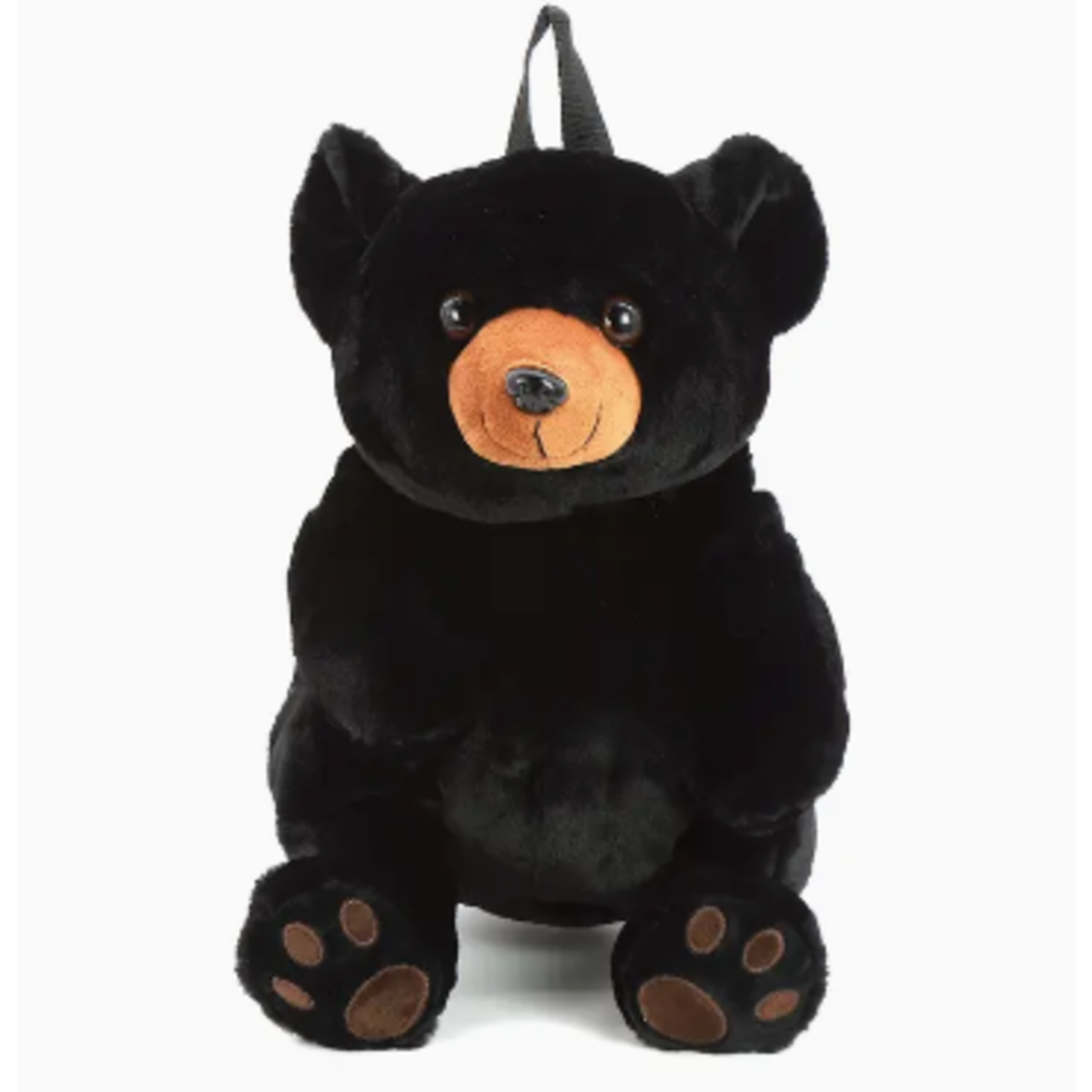 Backpack - Black Bear Plush
