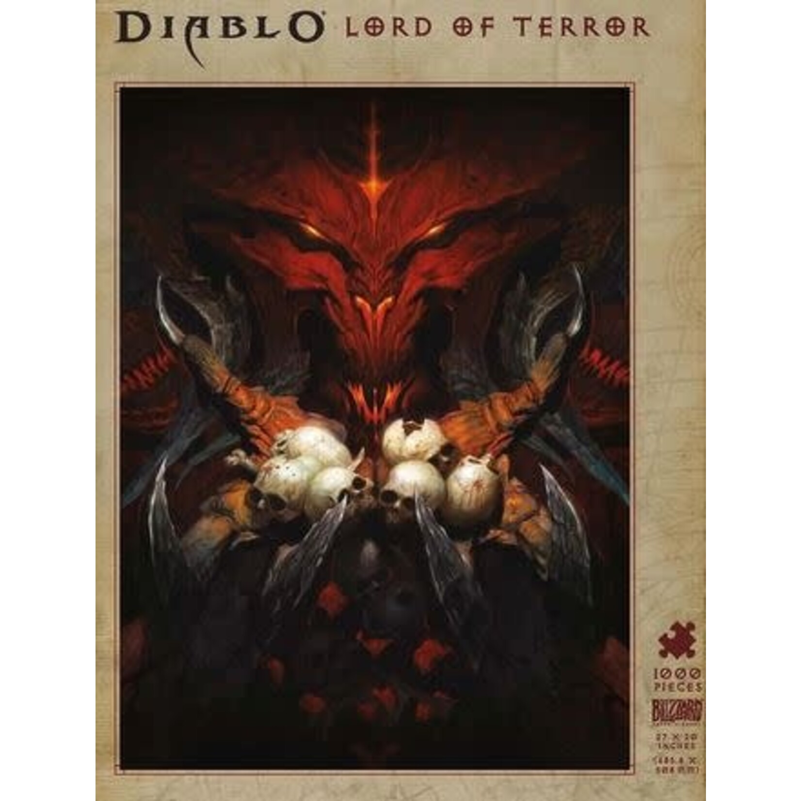 #11862 Diablo: Lord of Terror Puzzle Dragon Cache Used Game