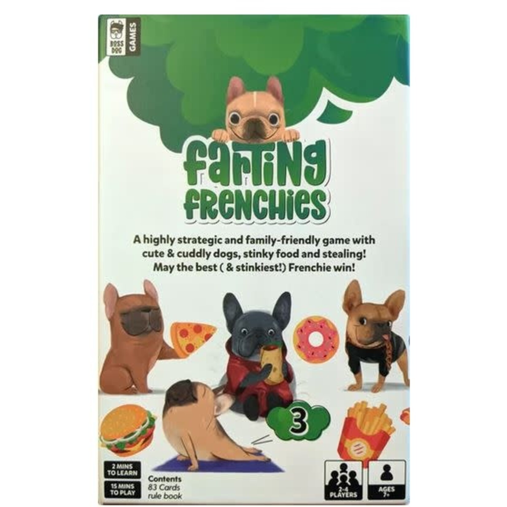 #11842 Farting Frenchies Dragon Cache Used Game