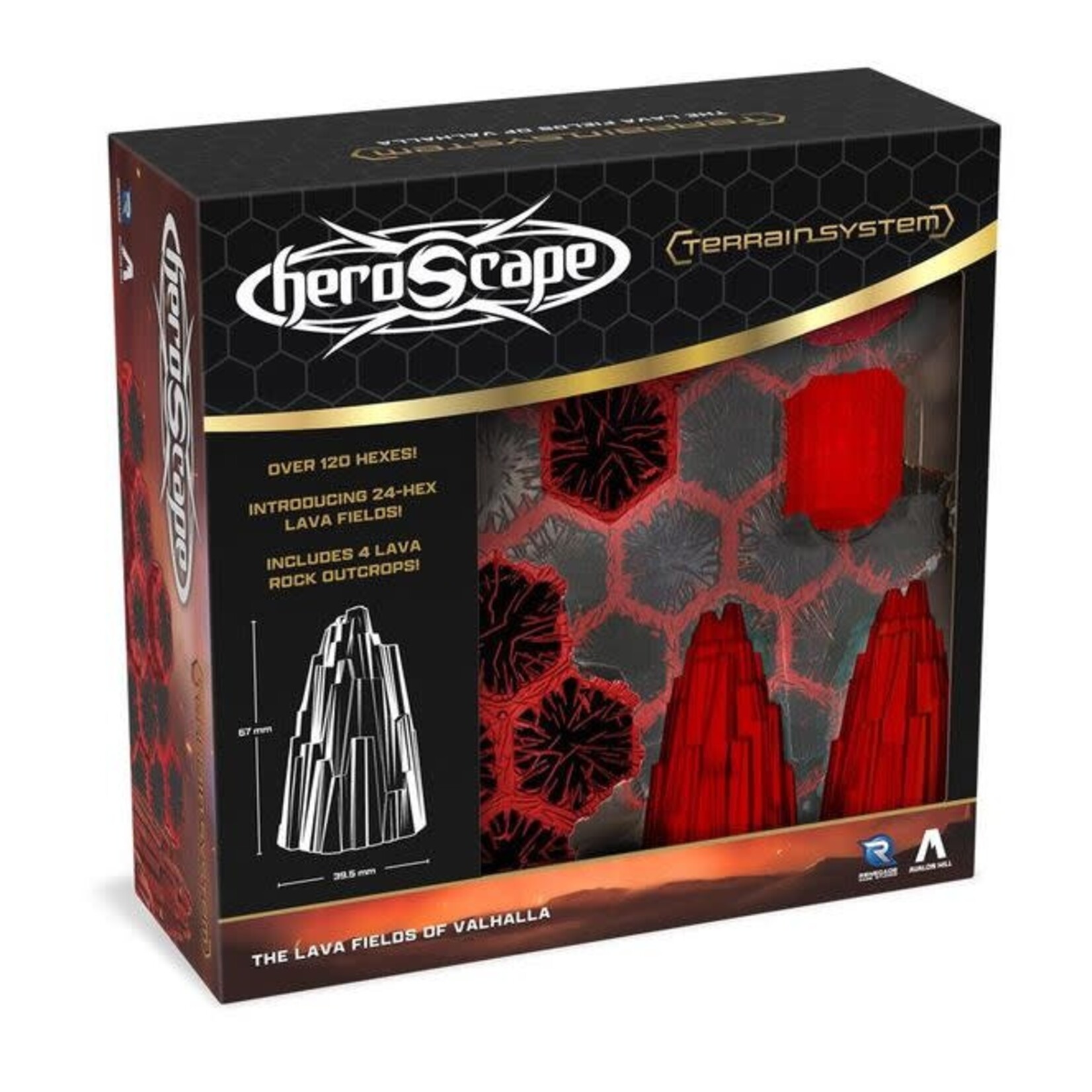Heroscape: The Lava Fields of Valhalla Terrain Expansion