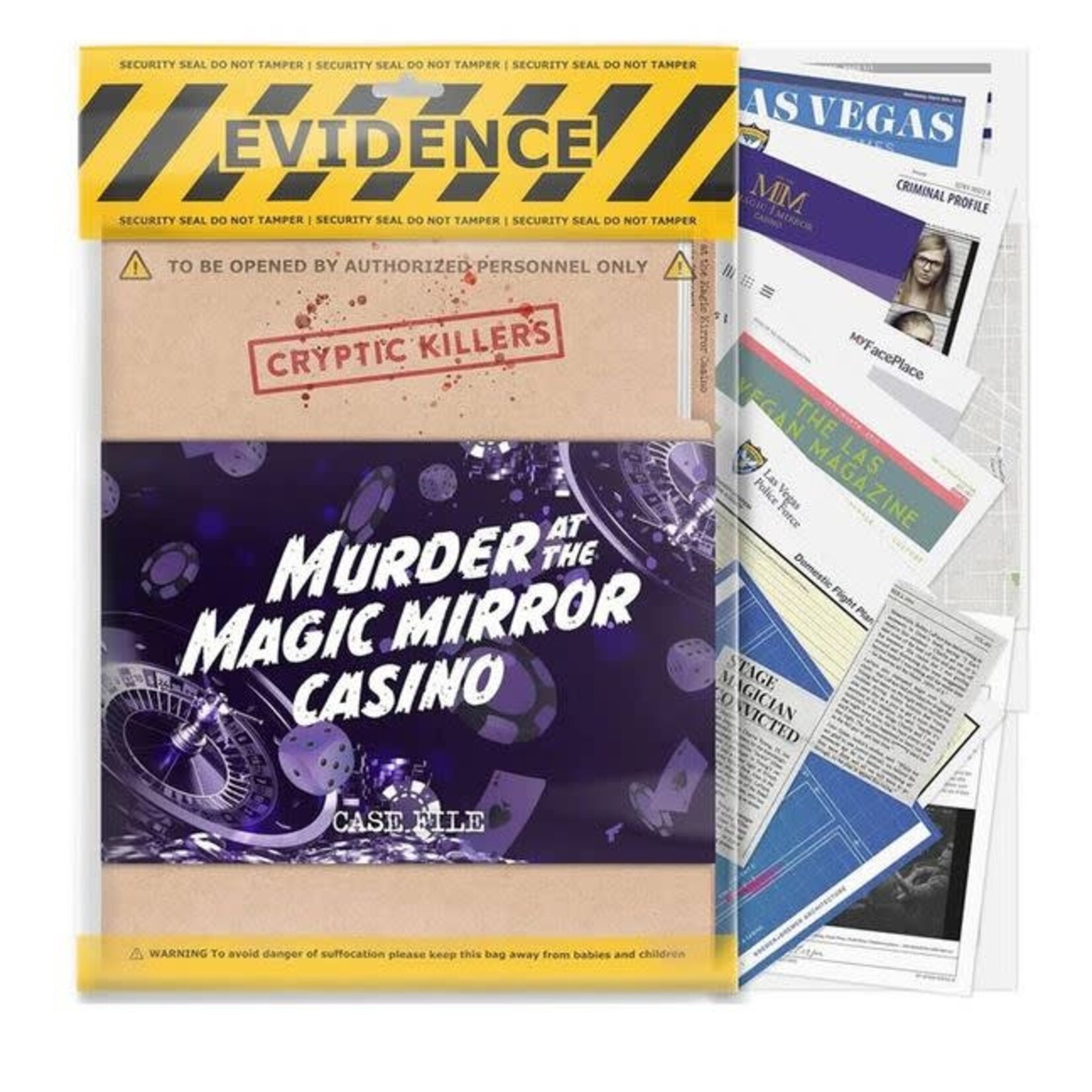 Cryptic Killers: Murder at the Magic Mirror Casino