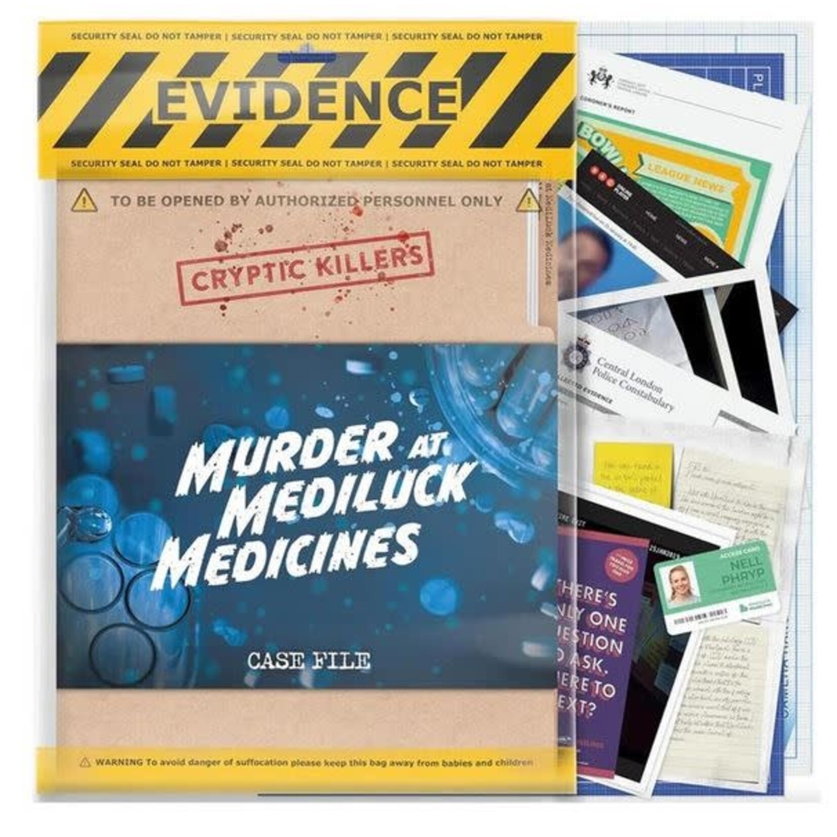 Cryptic Killers: Murder at MediLuck Medicines