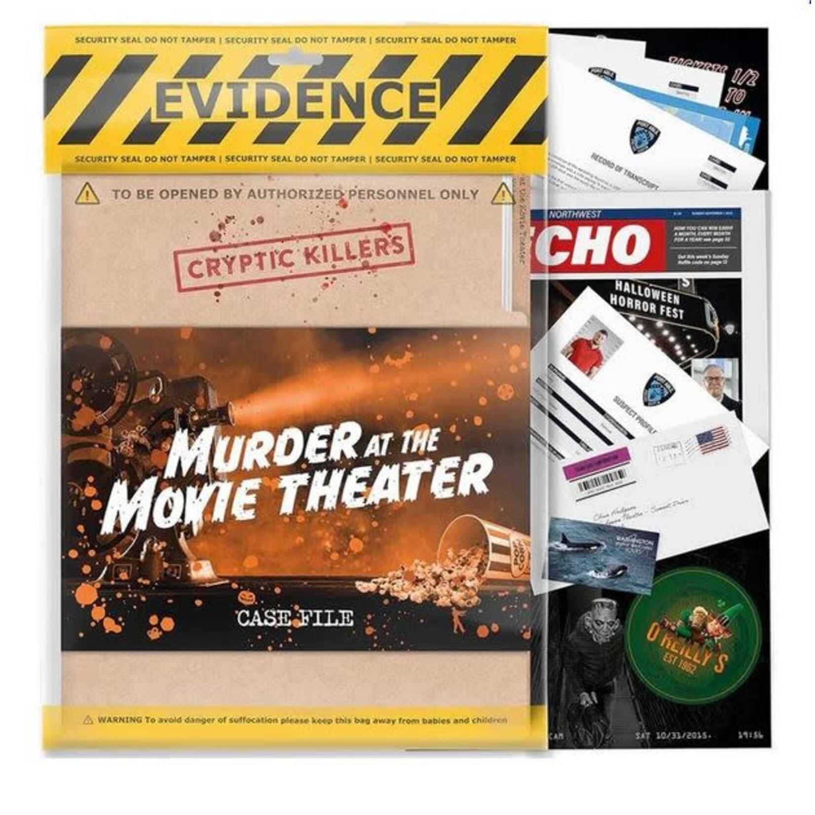 Cryptic Killers: Murder at the Movie Theater