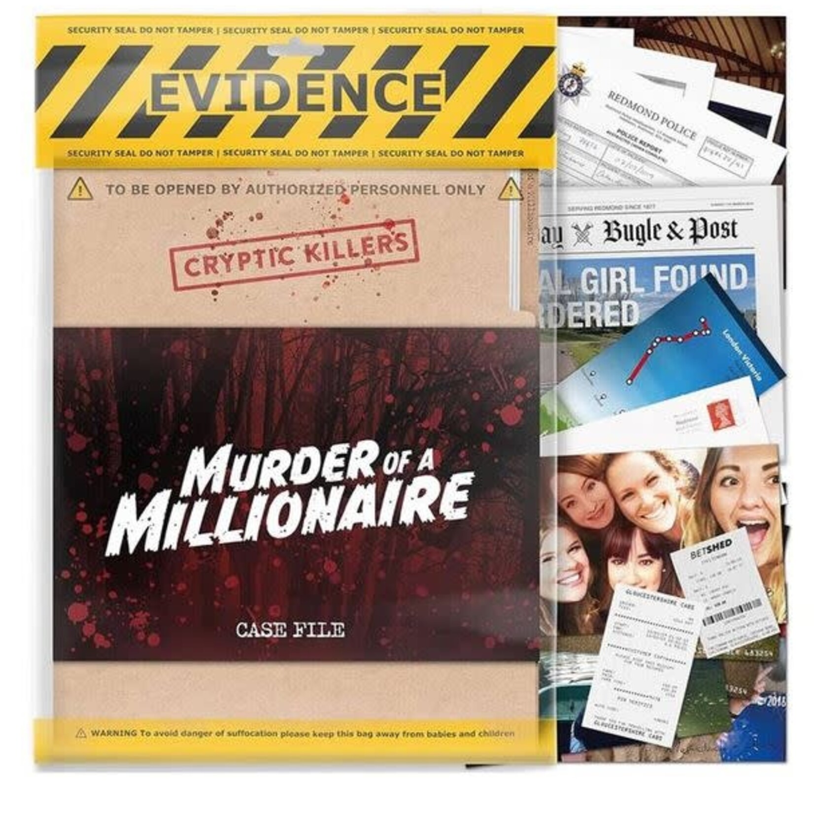 Cryptic Killers: Murder of a Millionaire