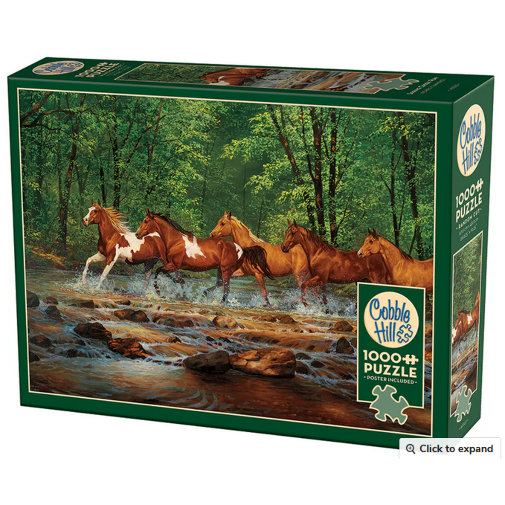 Spring Creek Run 1000 Piece Puzzle