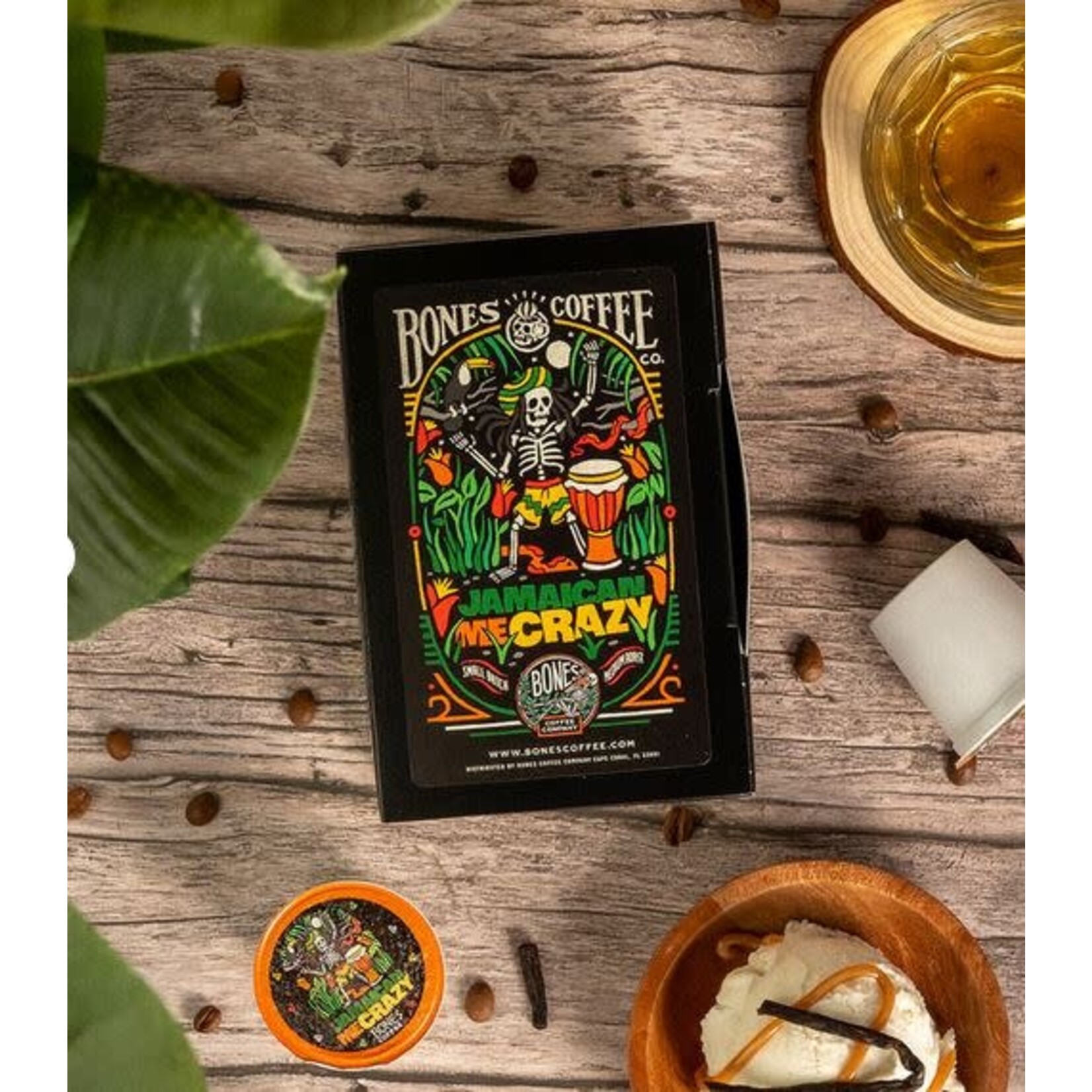 Bones Coffee: Jamaican Me Crazy Bones Cups 12ct