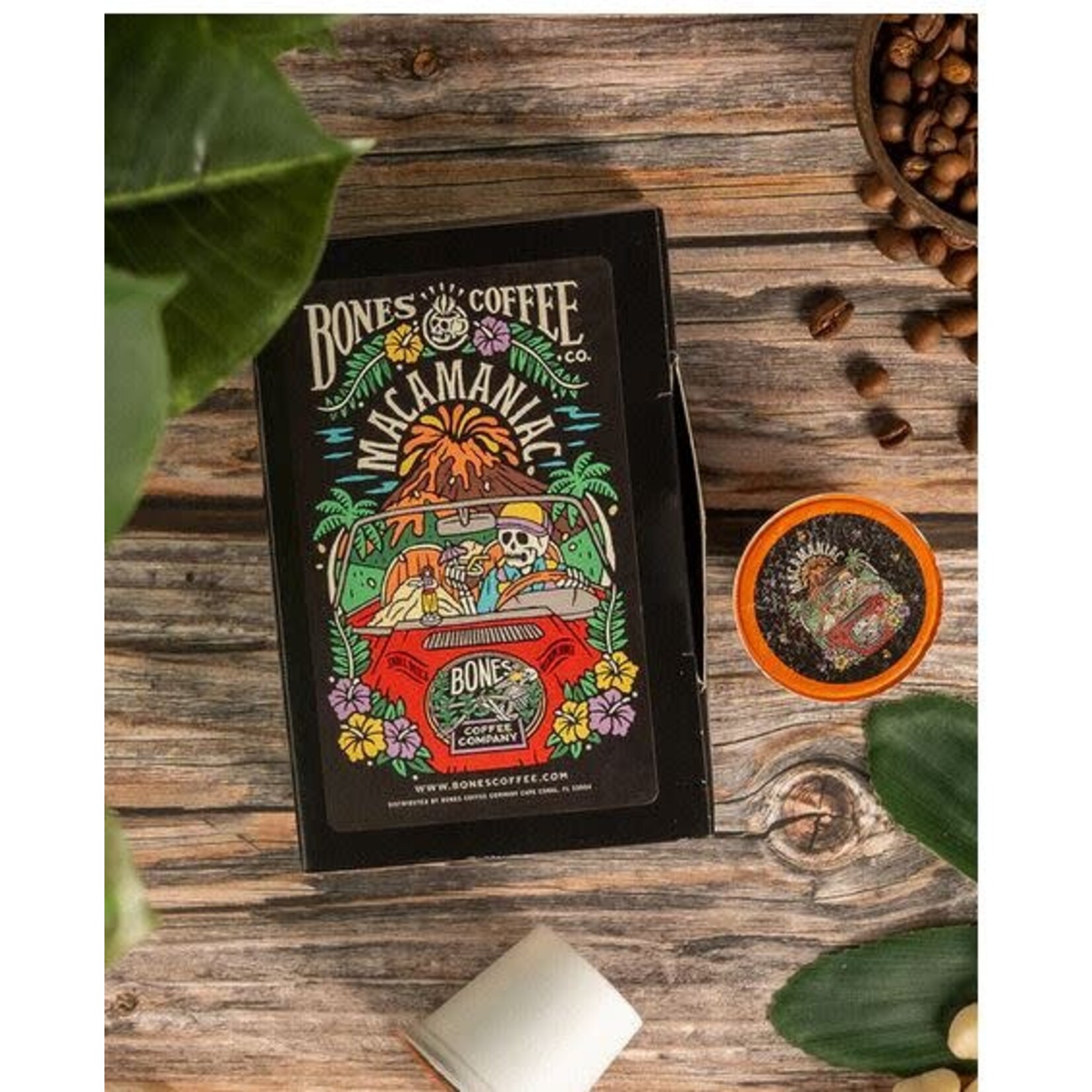 Bones Coffee: Macamaniac Bones Cups 12ct