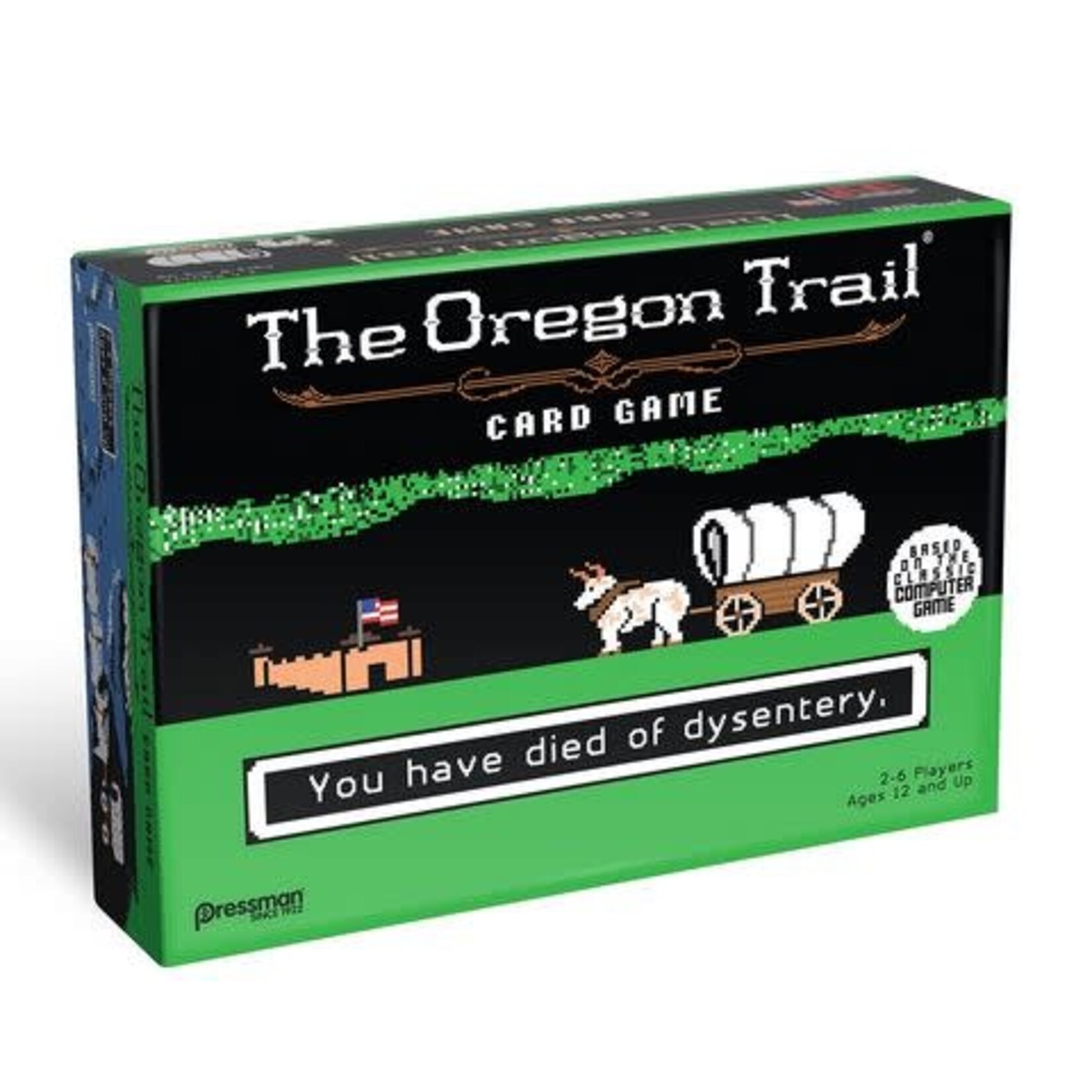 #11788 The Oregon Trail Card Game Dragon Cache Used Game