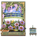 3D Painting Kit - Glittering Water Lily