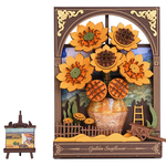 3D Painting Kit - Golden Sunflower