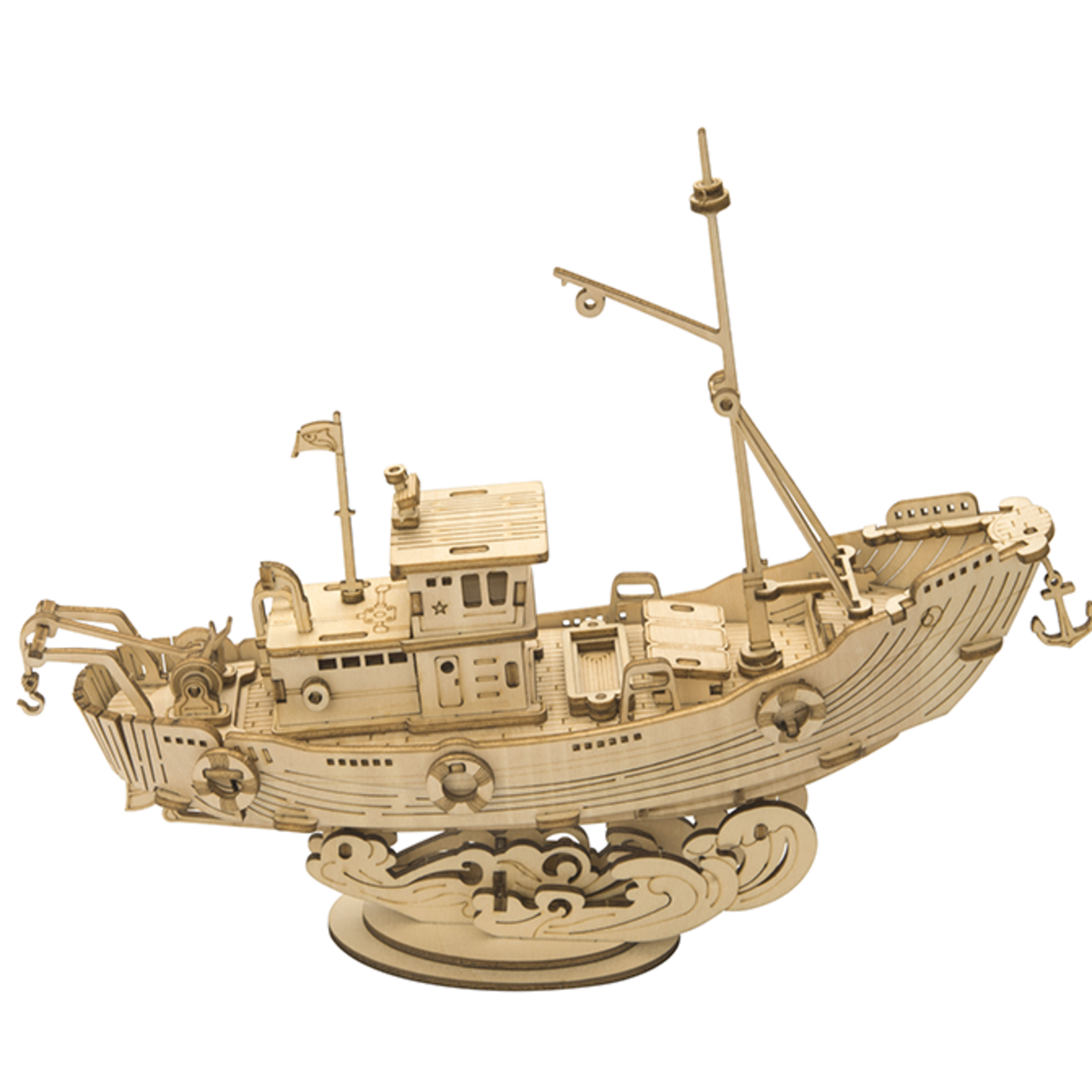 3D Puzzle Kit - Fishing Ship