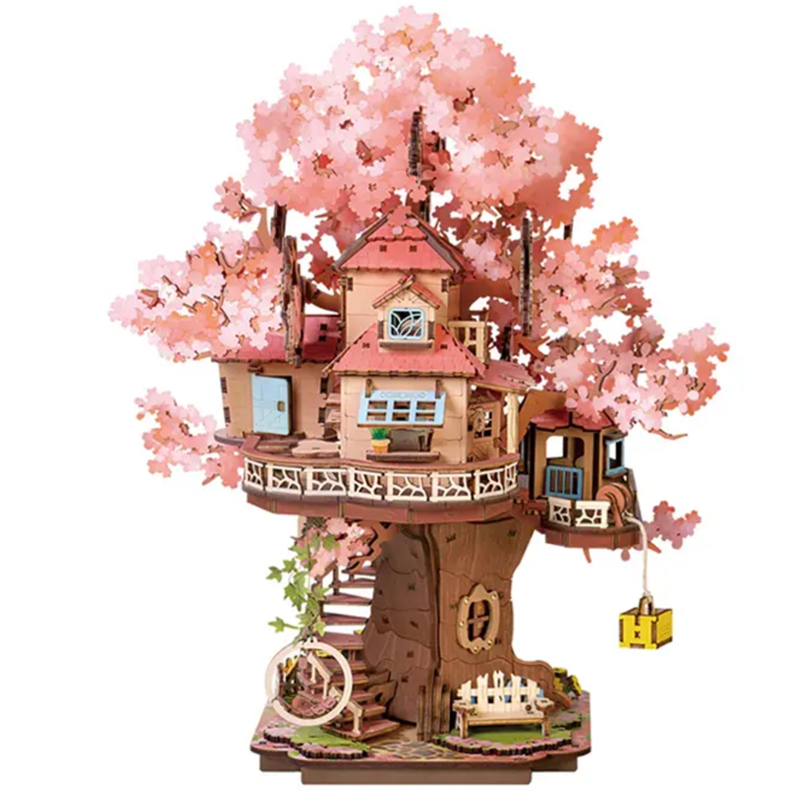 3D Puzzle Kit - Sakura Tree House