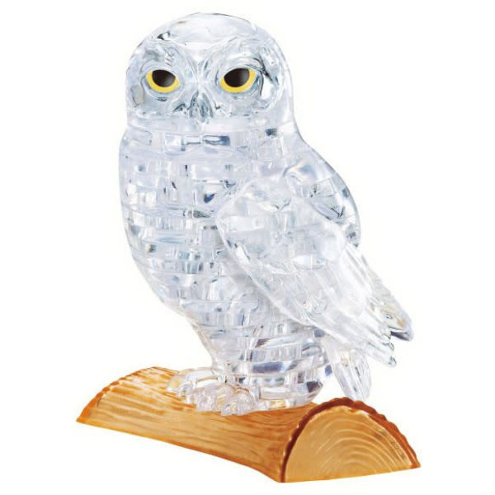 Puzzle: 3D Crystal Owl (White)