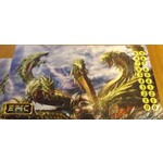#11772 Epic Card Game - 2 Sea Hydra Wild Champion Playmats Dragon Cache USed Game