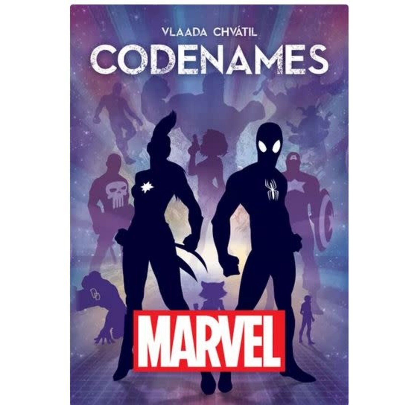 #11763 Codenames Marvel Dragon Cache Used Game