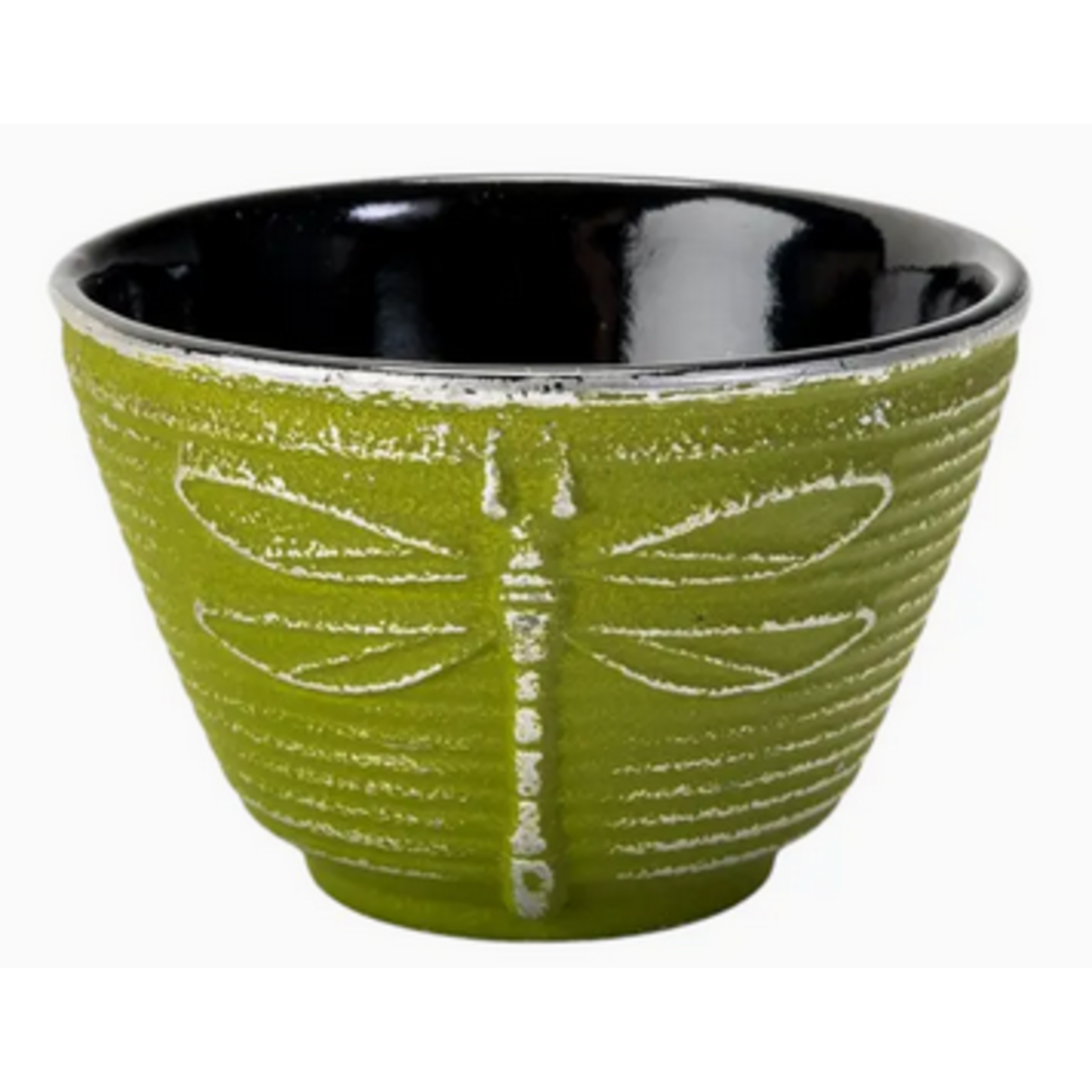 Teacup - Cast Iron Dragonfly - 4oz - Green