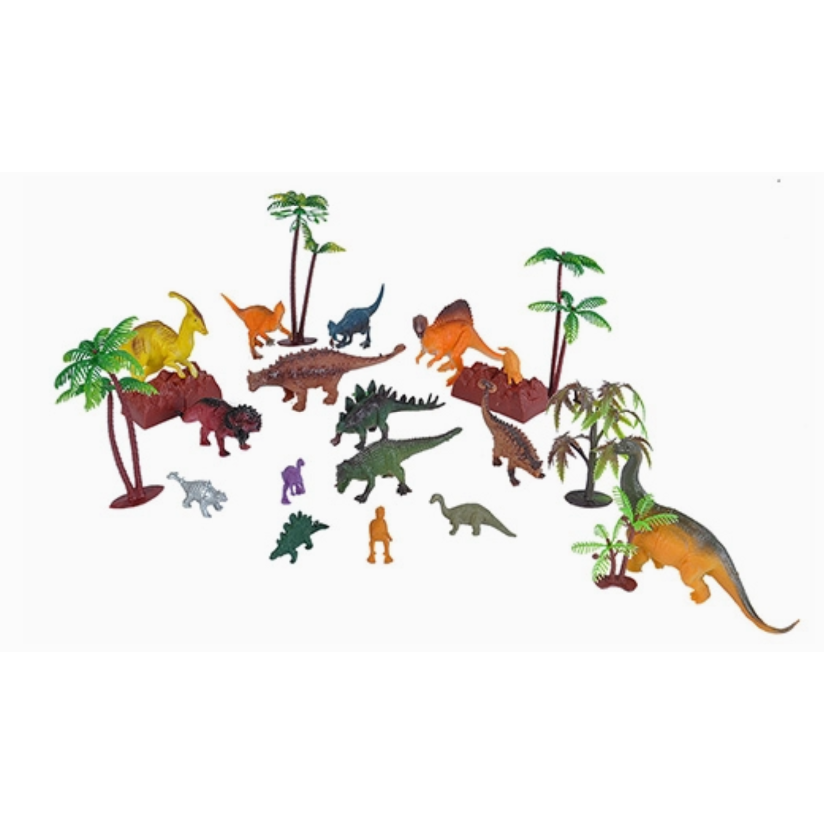 Bucket Dinosaur Playset