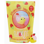 Clay Modeling Kit - Air Dry - Strawberry Snailcake