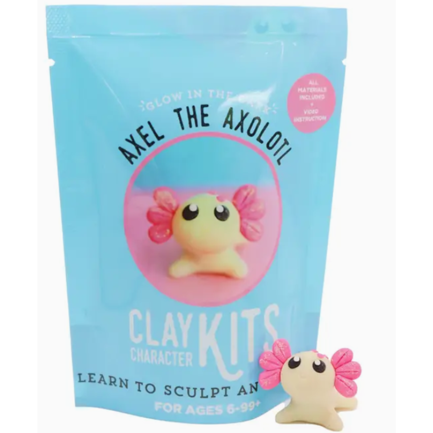 Clay Modeling Kit - Polymer - Axel the Axolotl