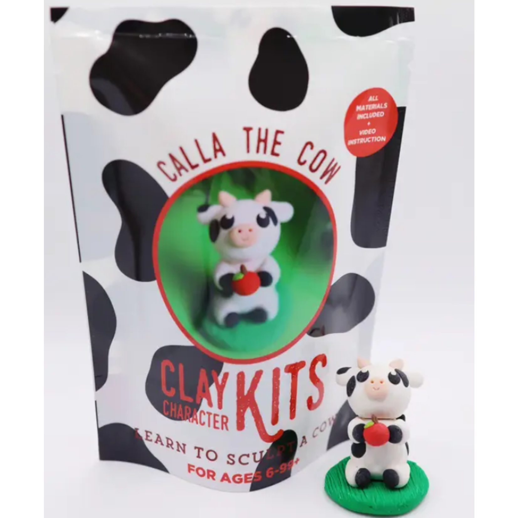 Clay Modeling Kit - Polymer - Cow