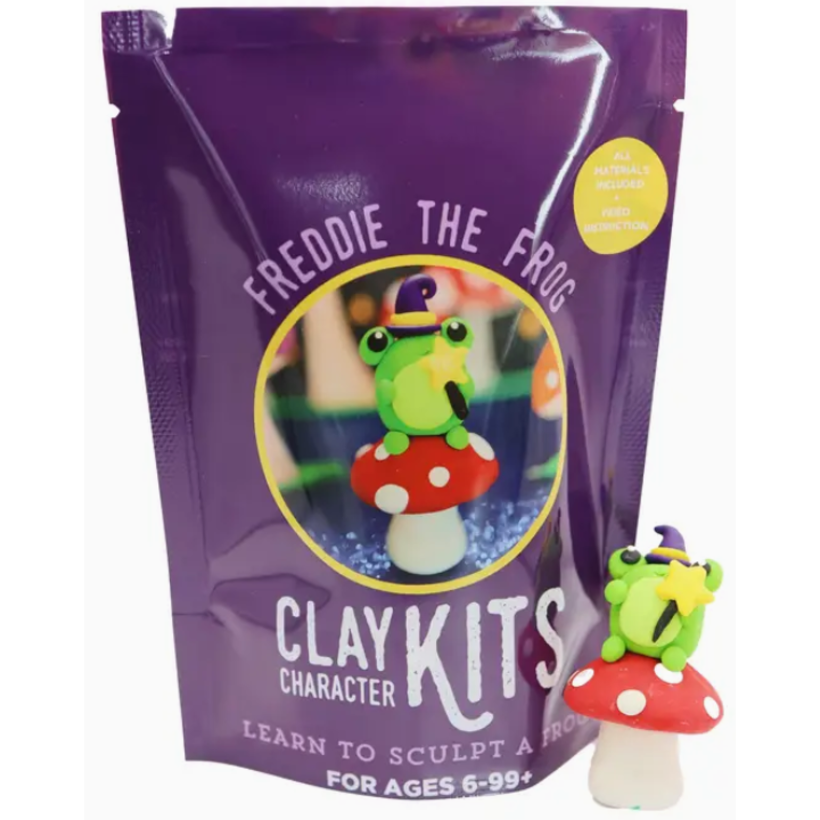 Clay Modeling Kit - Polymer - Freddie the Frog