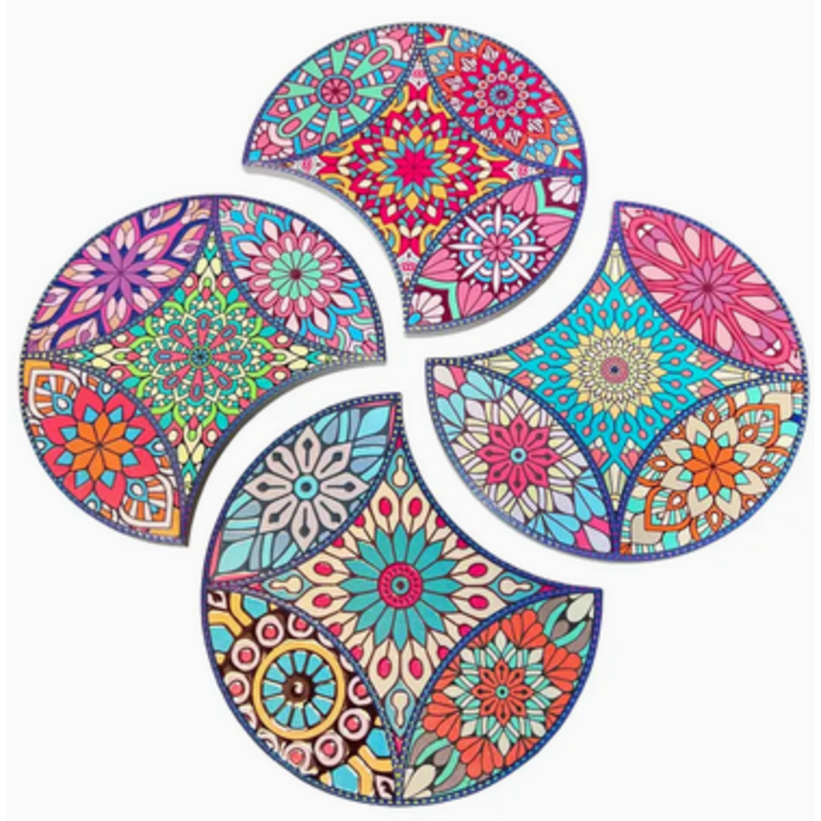 Coasters - Mandala - 4pc Trivet Set
