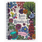 Notebook - Alice in Wonderland - Floral Nonsense