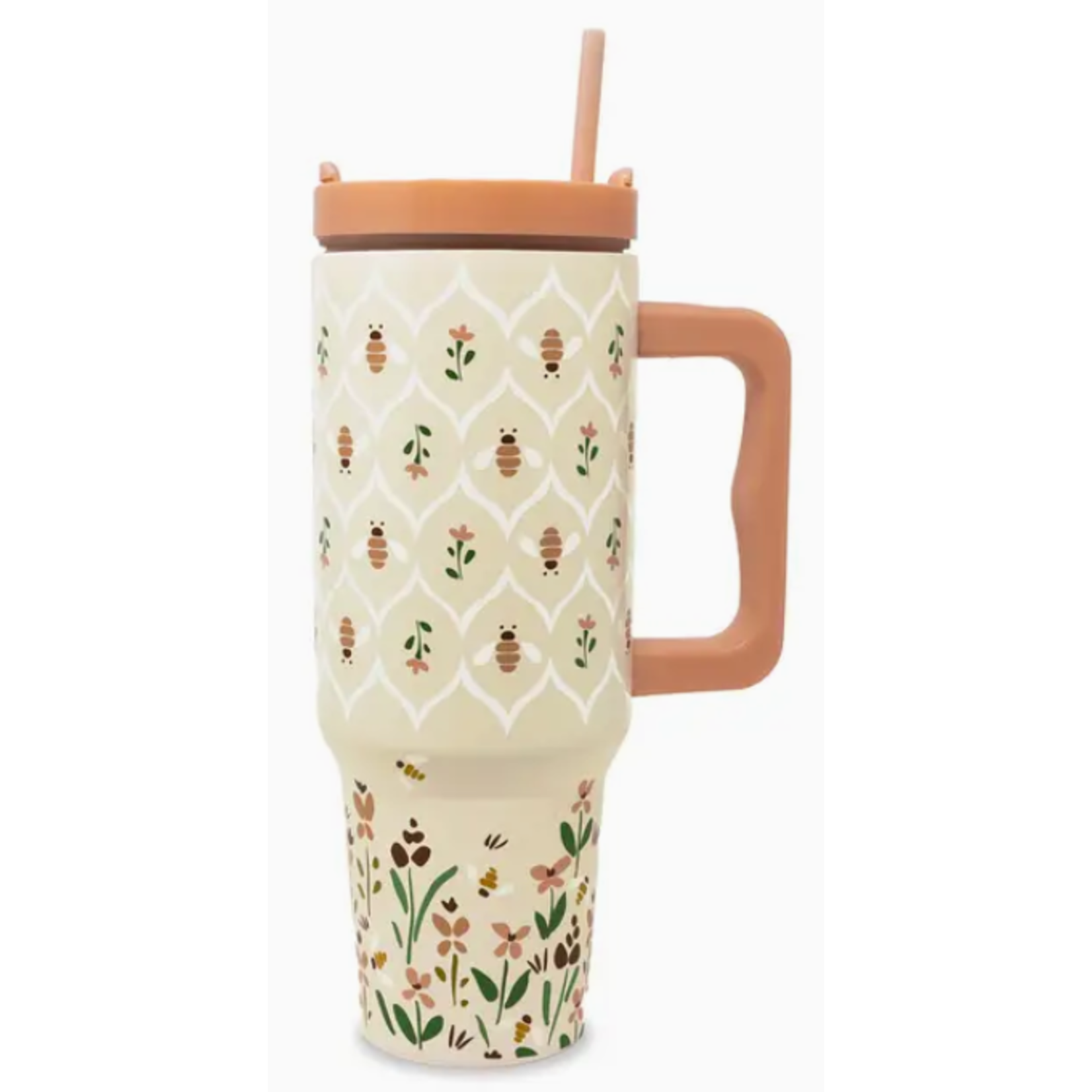 Tumbler - Insulated Stainless Steel - Bees 40oz