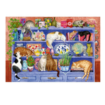 Cats on the Shelf 200 Piece Puzzle