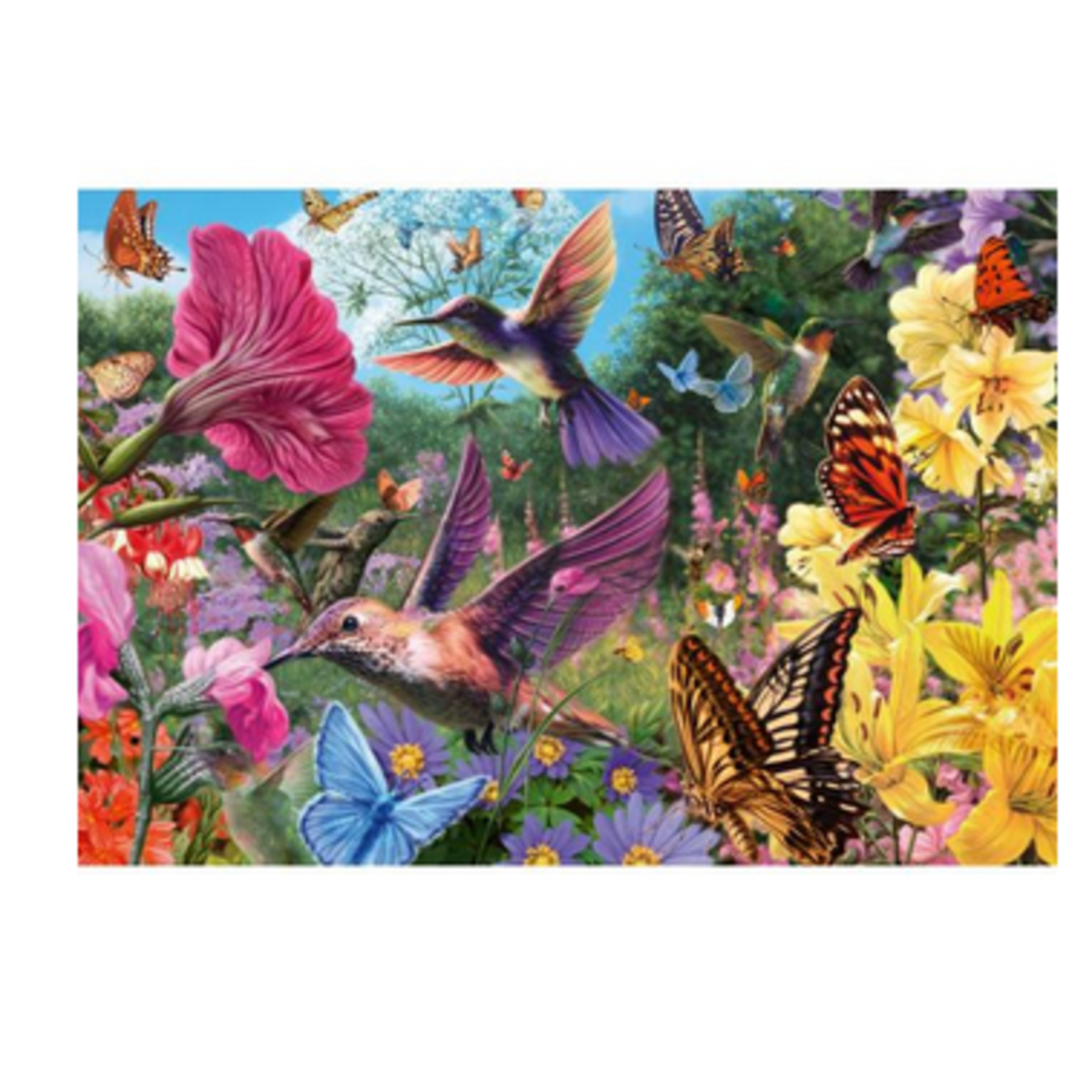 Hummingbirds & Butterflies 200 Piece Puzzle