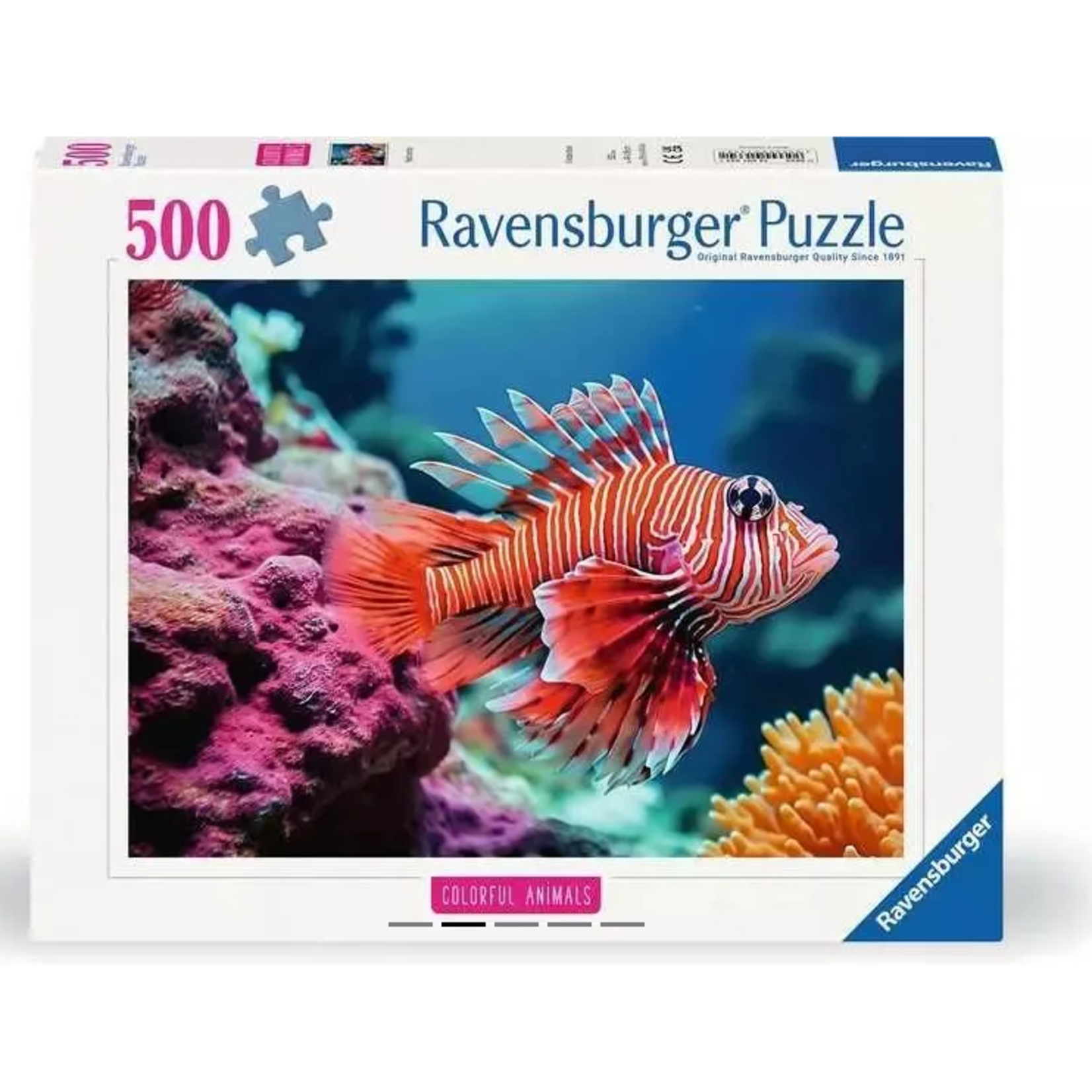 Red Lionfish 500 Piece Puzzle