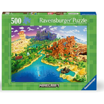 World of Minecraft 500 Piece Puzzle