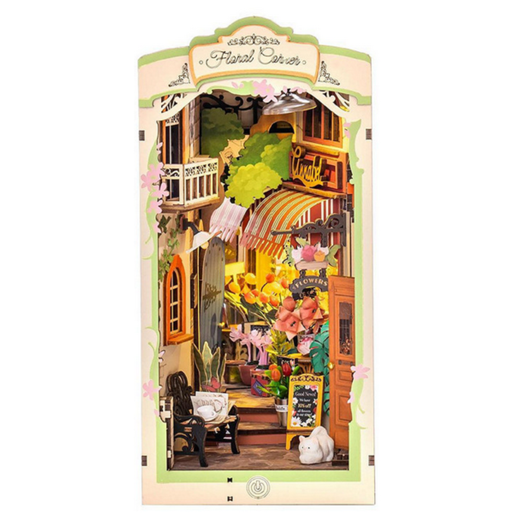 Book Nook Kit - Floral Corner