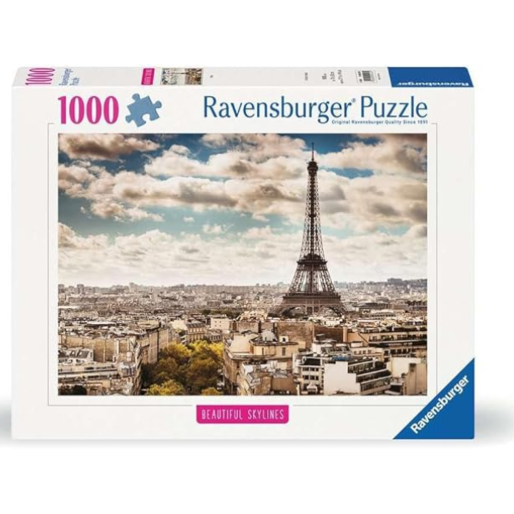 Beautiful Skylines Paris 1000 Piece Puzzle