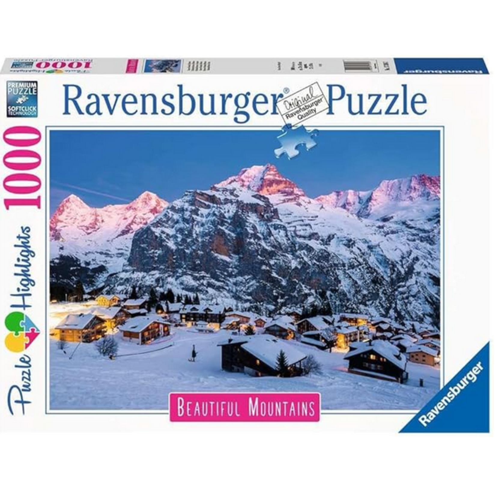 Bernese Oberland Murren 1000 Piece Puzzle