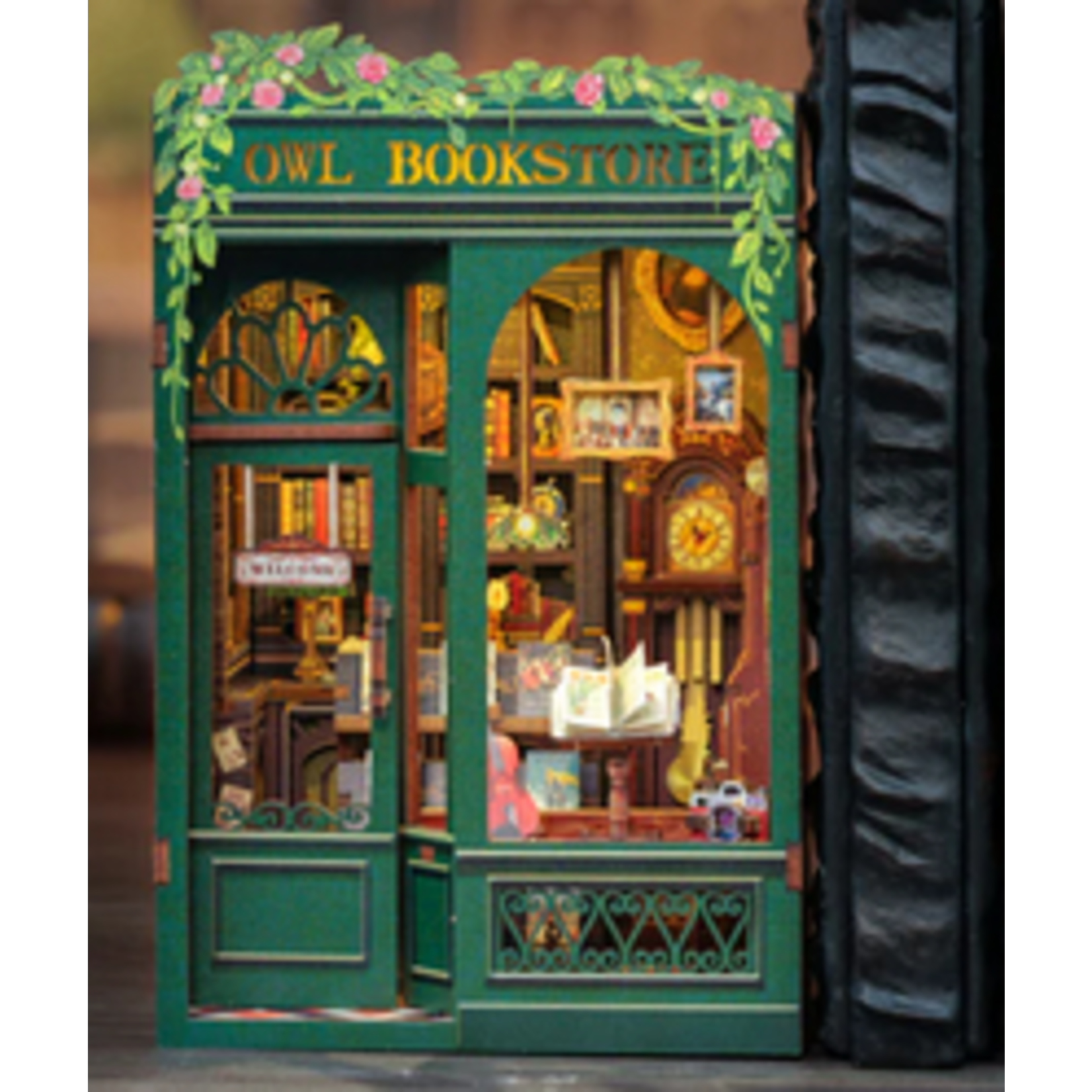 Book Nook Kit - Owl Bookstore
