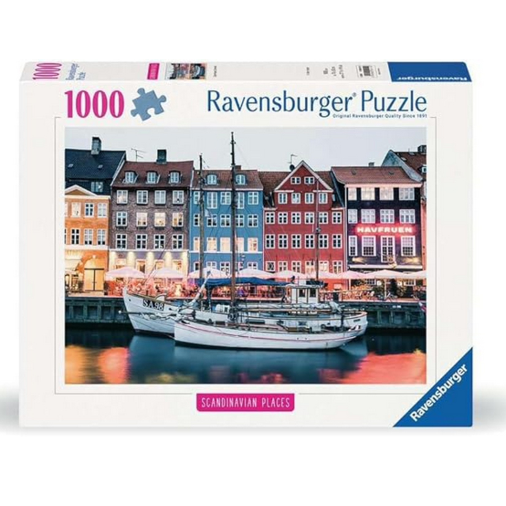Copenhagen Denmark 1000 Piece Puzzle