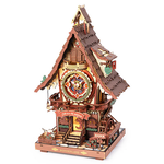 Clock Kit - Cuckoo Clock - Stained Wood
