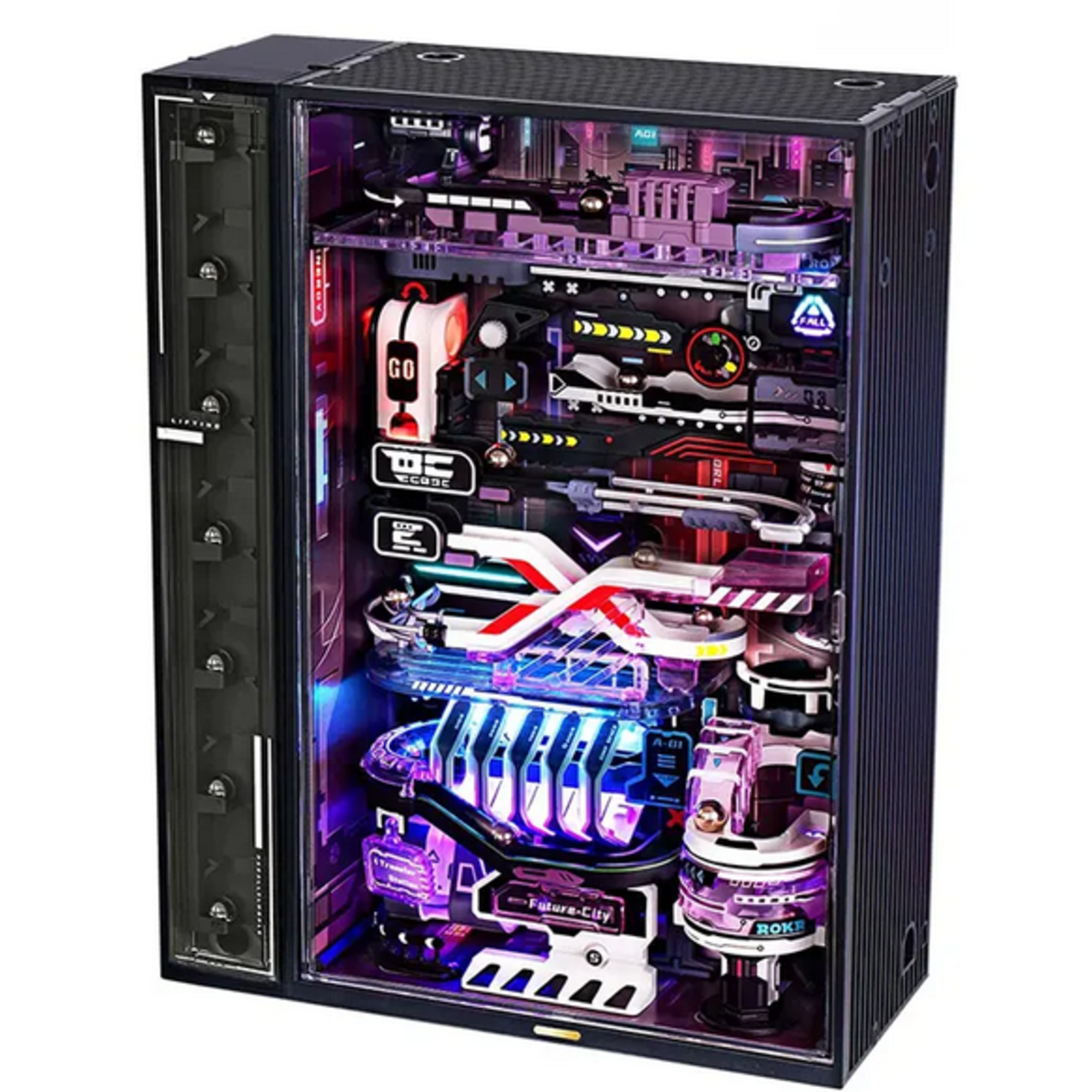 Marble Run Kit - The Future City with Automatic Ascent Set