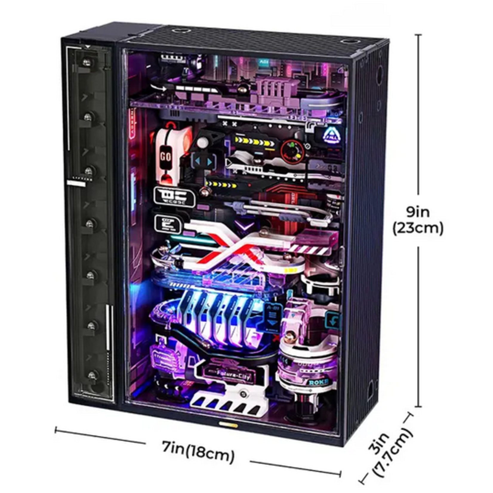 Marble Run Kit - The Future City with Automatic Ascent Set