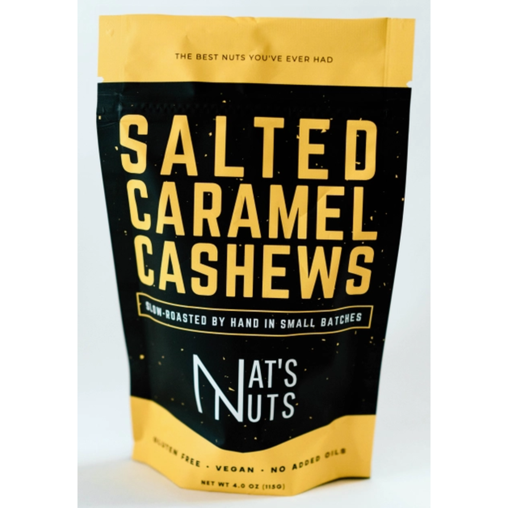 Nuts: Salted Caramel Cashews - 4oz