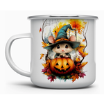 Camp Mug - Enamel Mouse Witch - 16oz