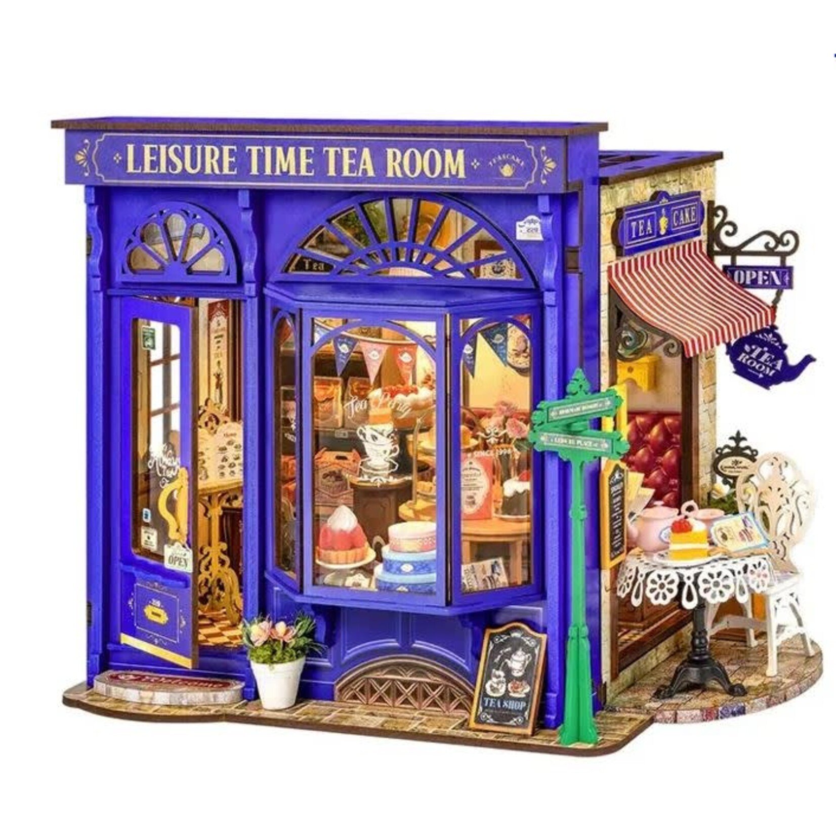 Miniature House Kit - Leisure Time Tea Room