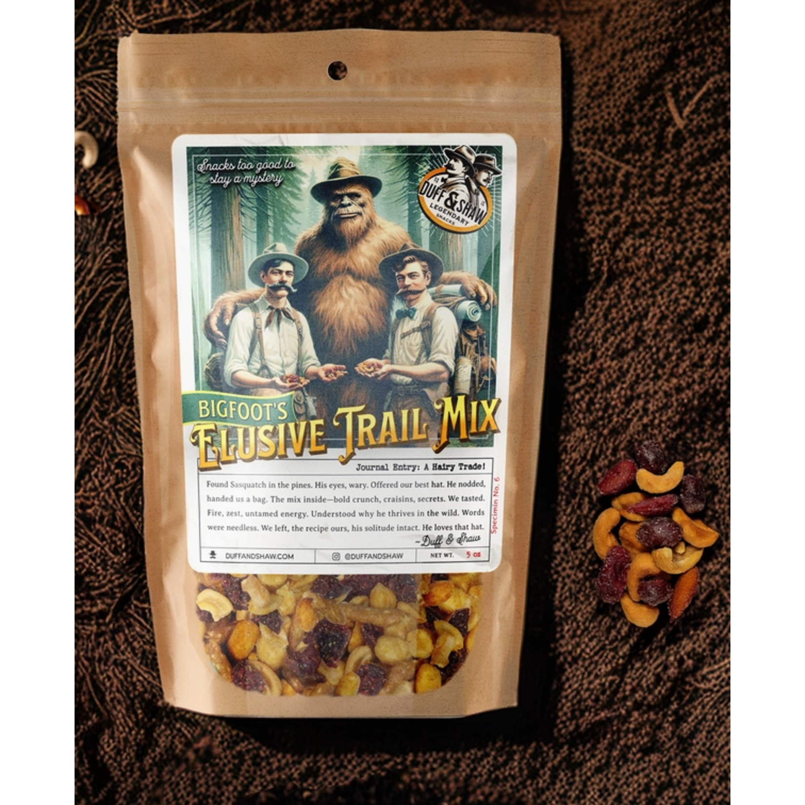 Legendary Snacks - Bigfoot's Elusive Trail Mix