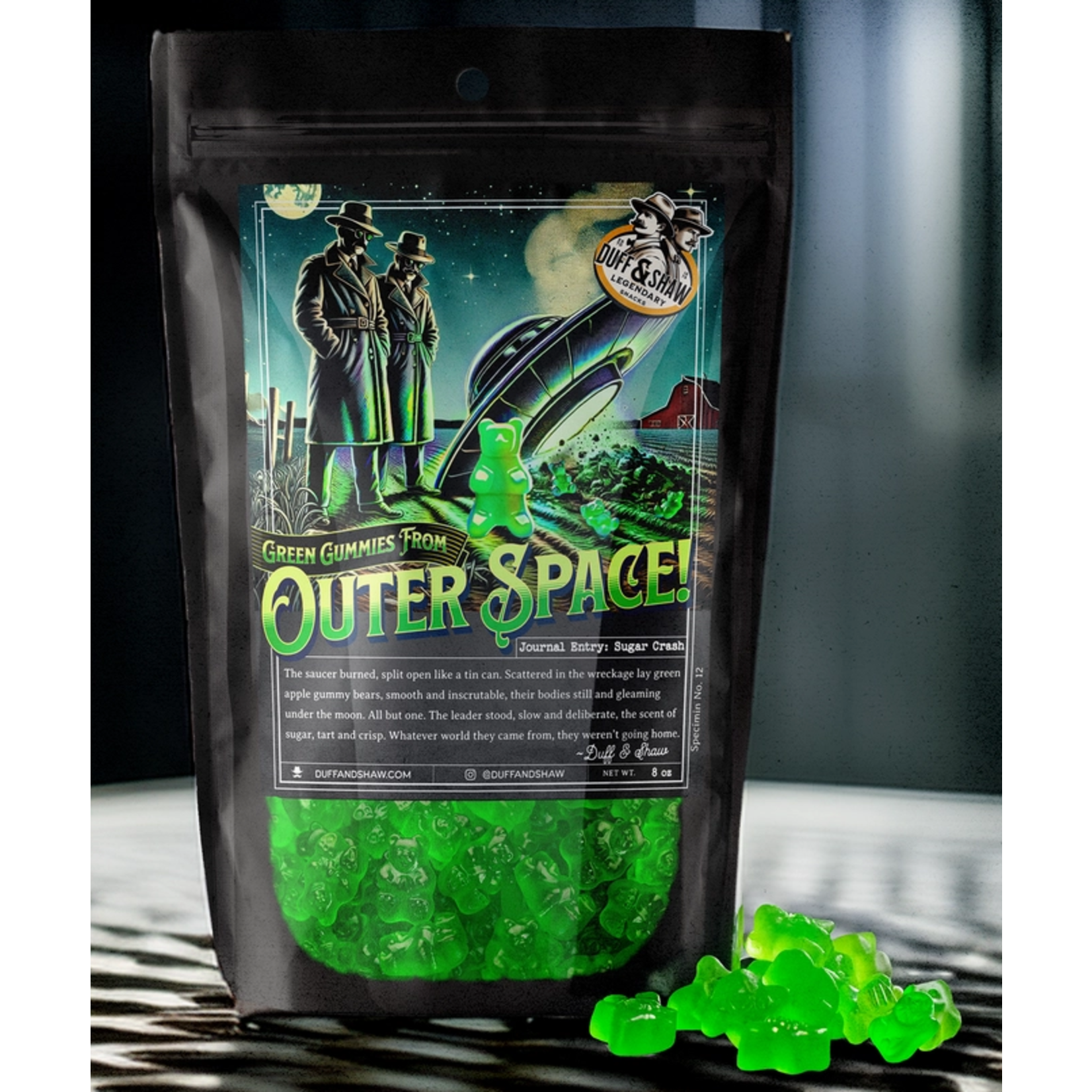 Legendary Snacks - Green Apple Gummies from Outer Space