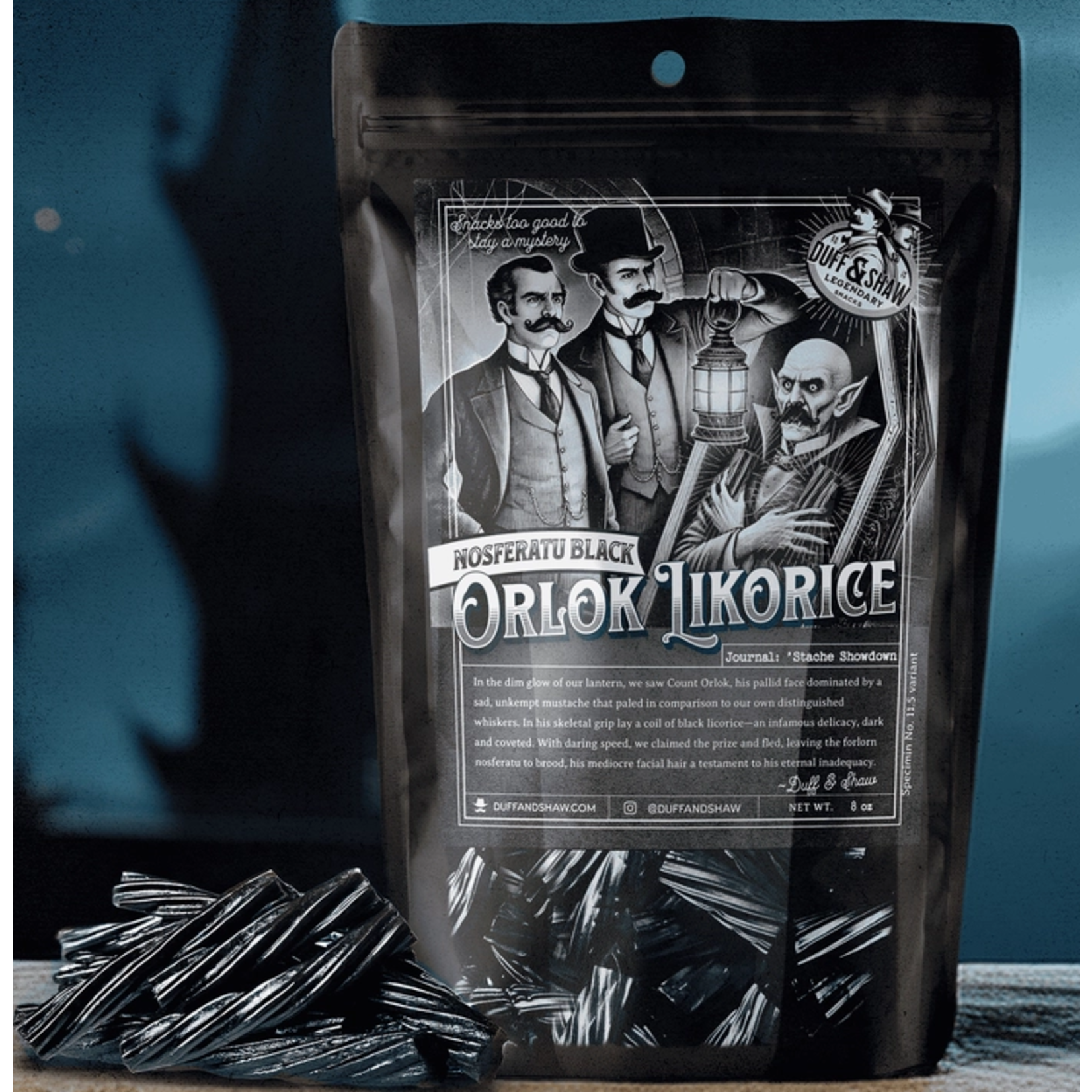 Legendary Snacks - Nosferatu Black Orlok Likorice