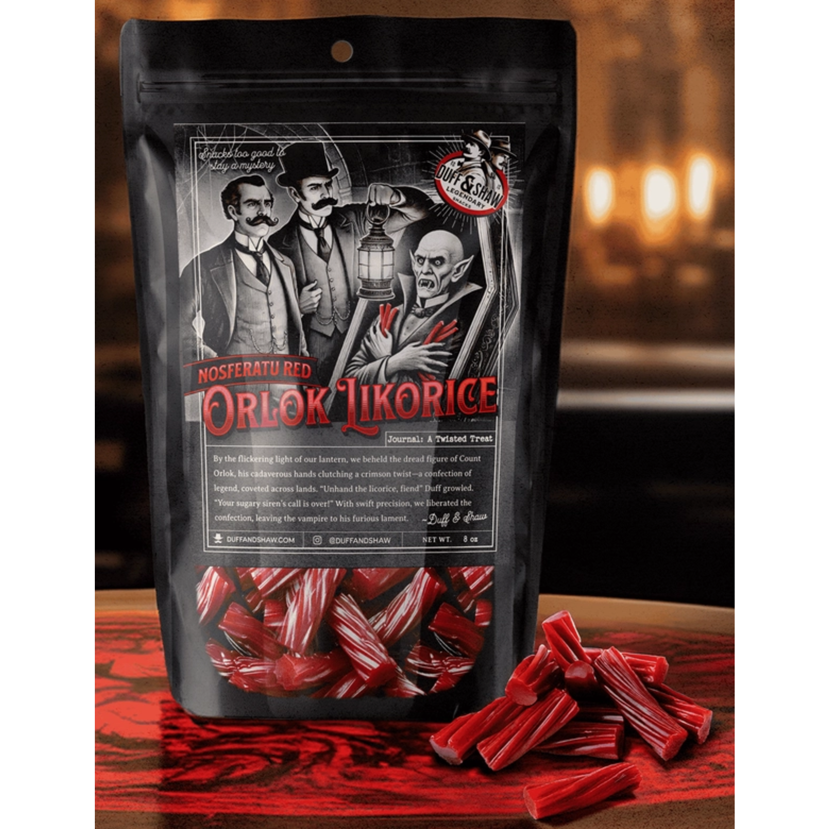 Legendary Snacks - Nosferatu Red Orlok Likorice