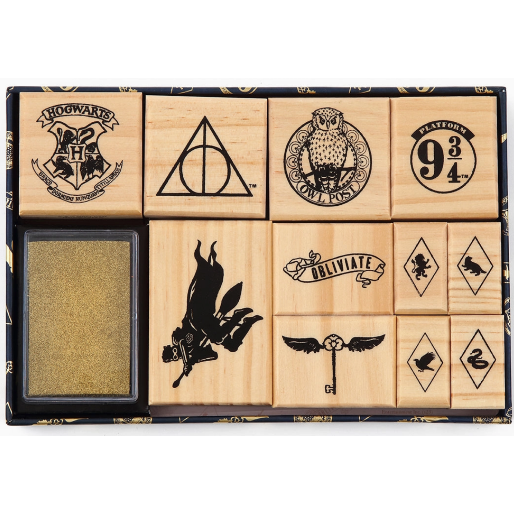 Harry Potter - Welcome to Hogwarts Rubber Stamp Set