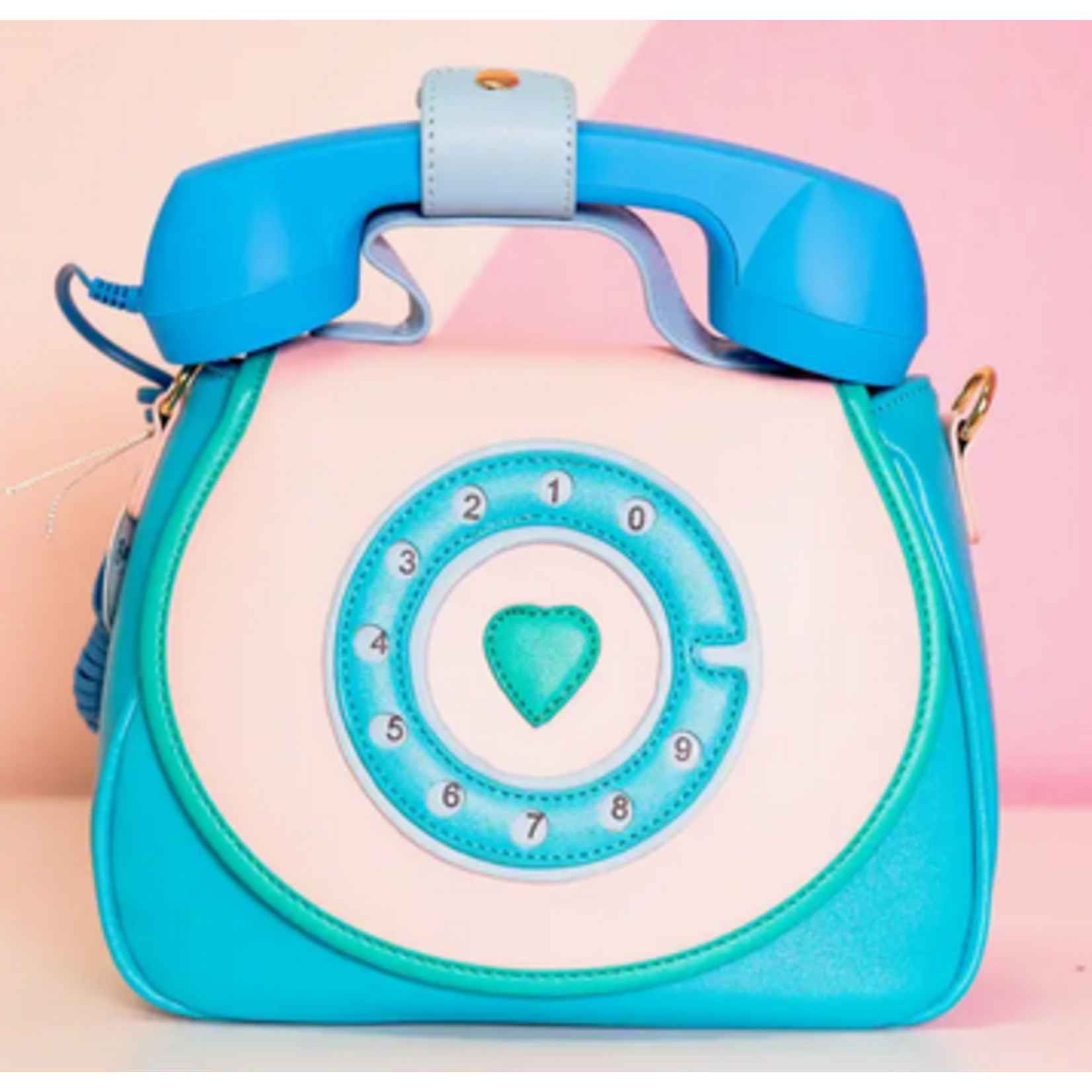 Handbag - Ring Ring Phone - Mermaizing Blue